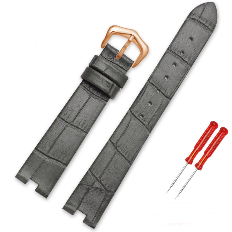 Replacement Red Leather Strap for Cartier Ballon Blanc W4BL0005