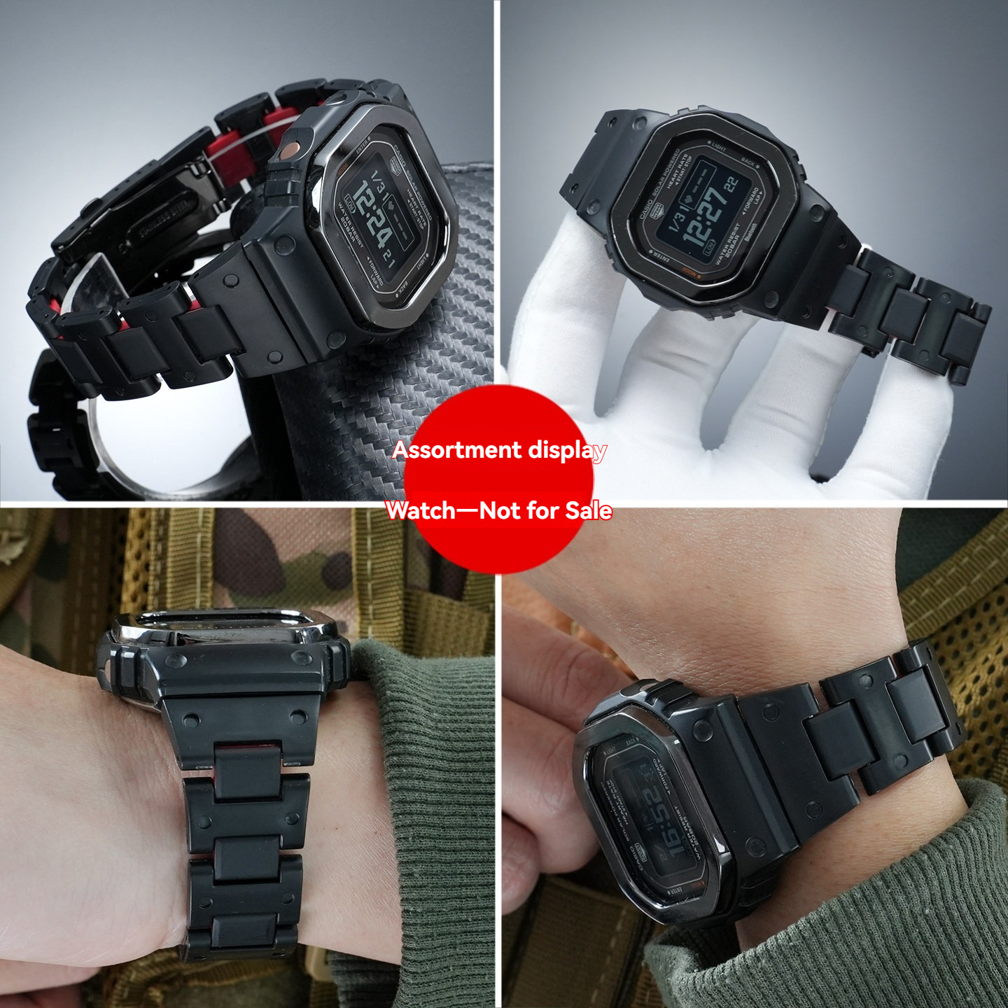 Replacement Lightweight Composite Strap for Casio DW-H5600