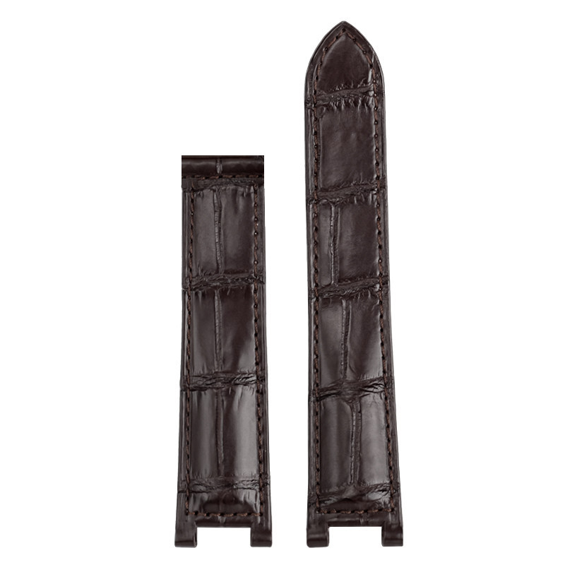 Replacement Genuine Crocodile Leather Strap for Cartier Pasha W3108555