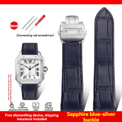 Sapphire Blue Silver