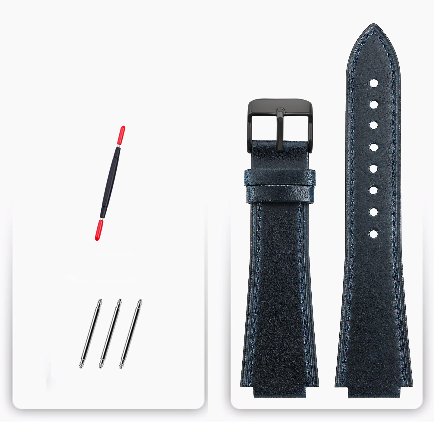 Replacement Convex Vintage Leather Strap for Casio DW5600/GW5000/GWM5610