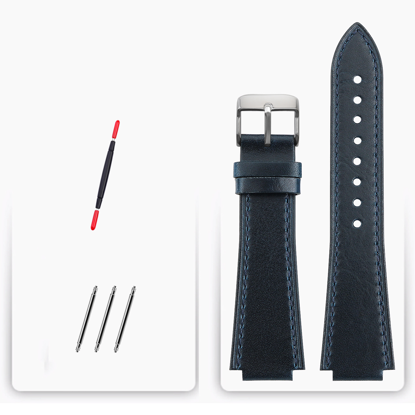 Replacement Convex Vintage Leather Strap for Casio DW5600/GW5000/GWM5610