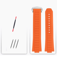 Orange - silver