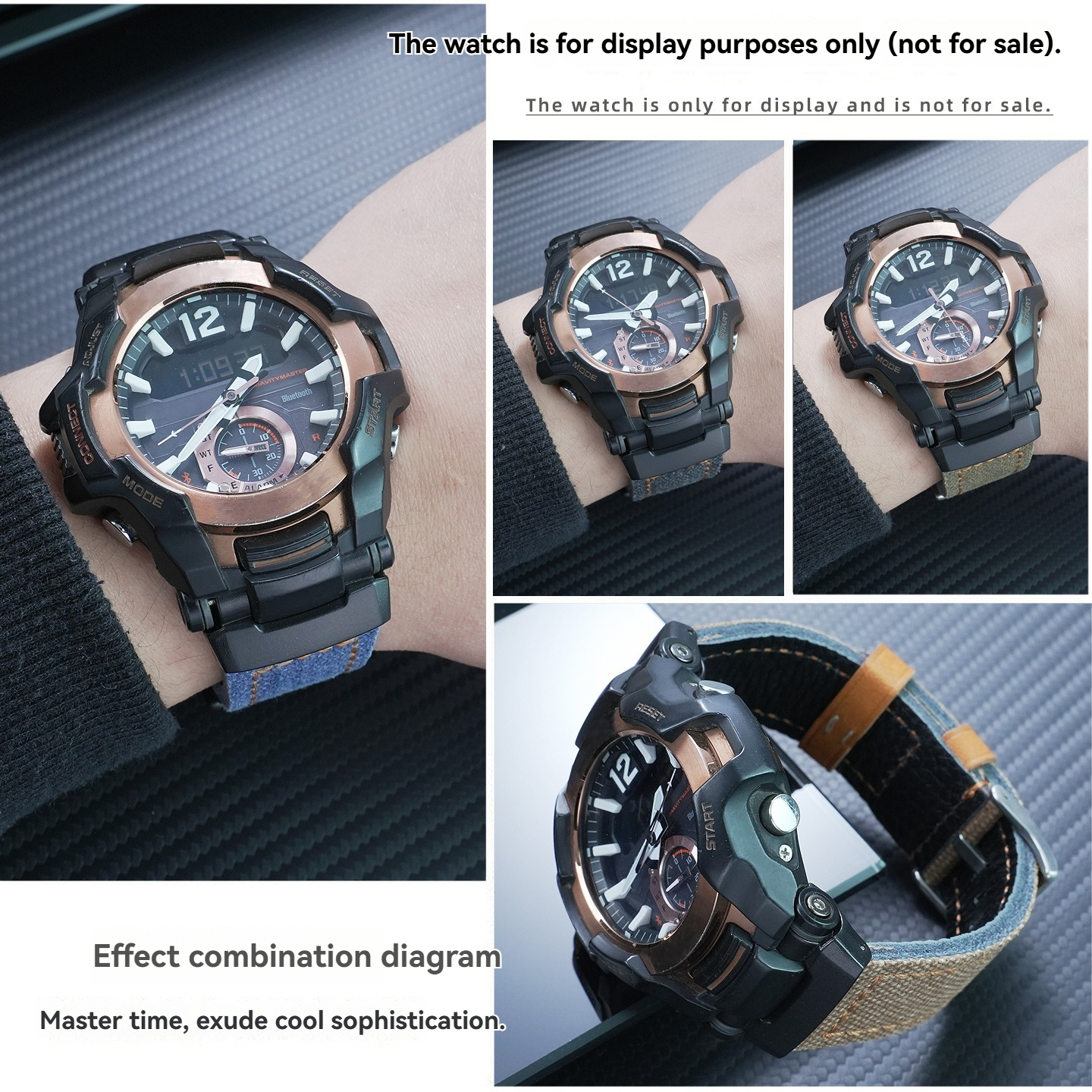Replacement Canvas Strap for Casio GR-B100 Air Rescue