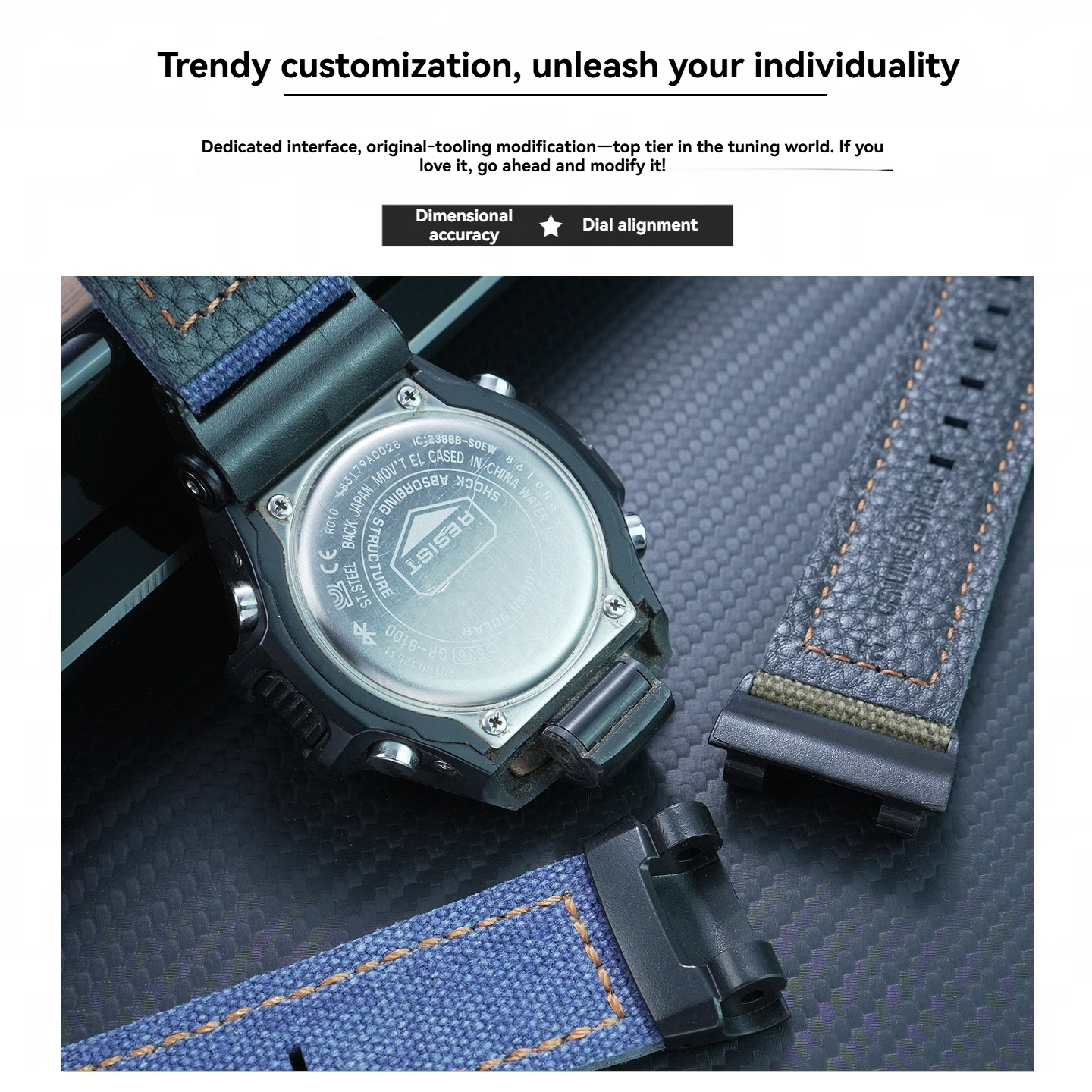 Replacement Canvas Strap for Casio GR-B100 Air Rescue