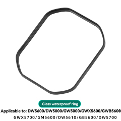Glass waterproof gasket