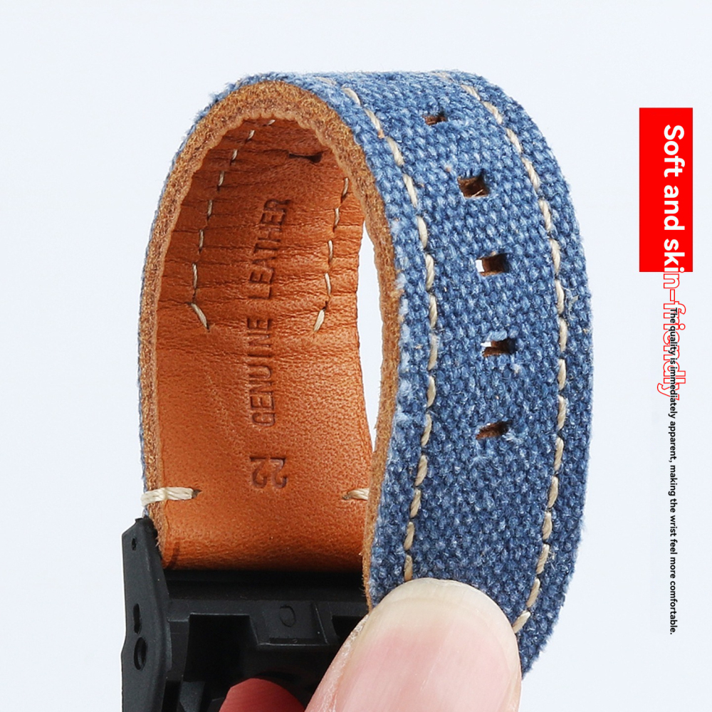 Replacement Nylon & Leather Strap for Casio GG-B100 Mudmaster
