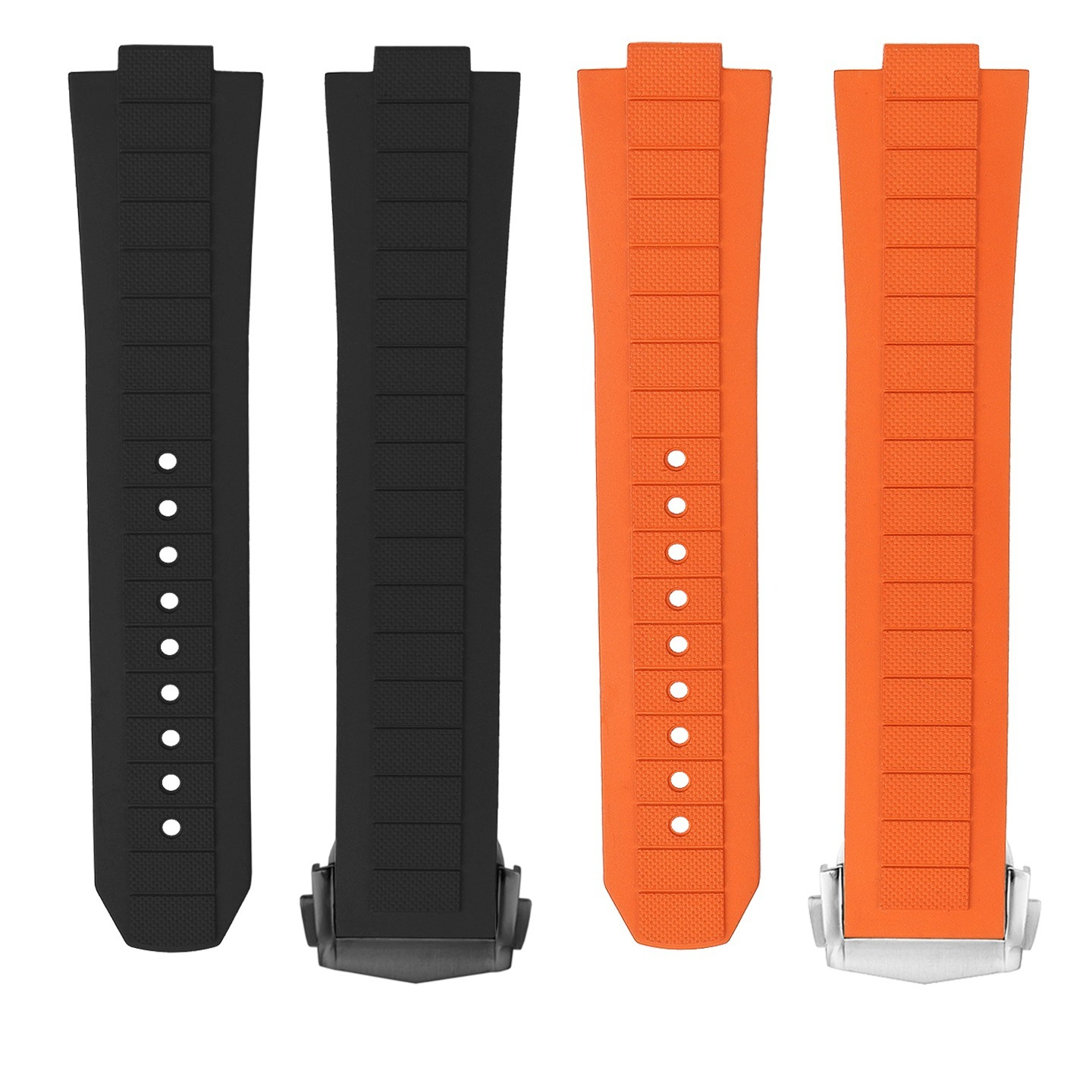 Replacement FKM Rubber Strap for Omega Seamaster 600
