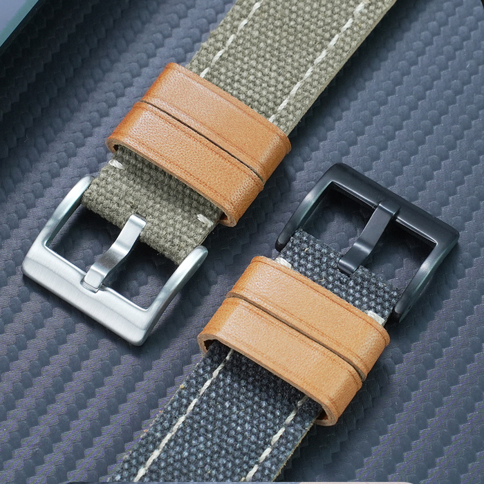 Replacement Nylon & Leather Strap for Casio GG-B100 Mudmaster