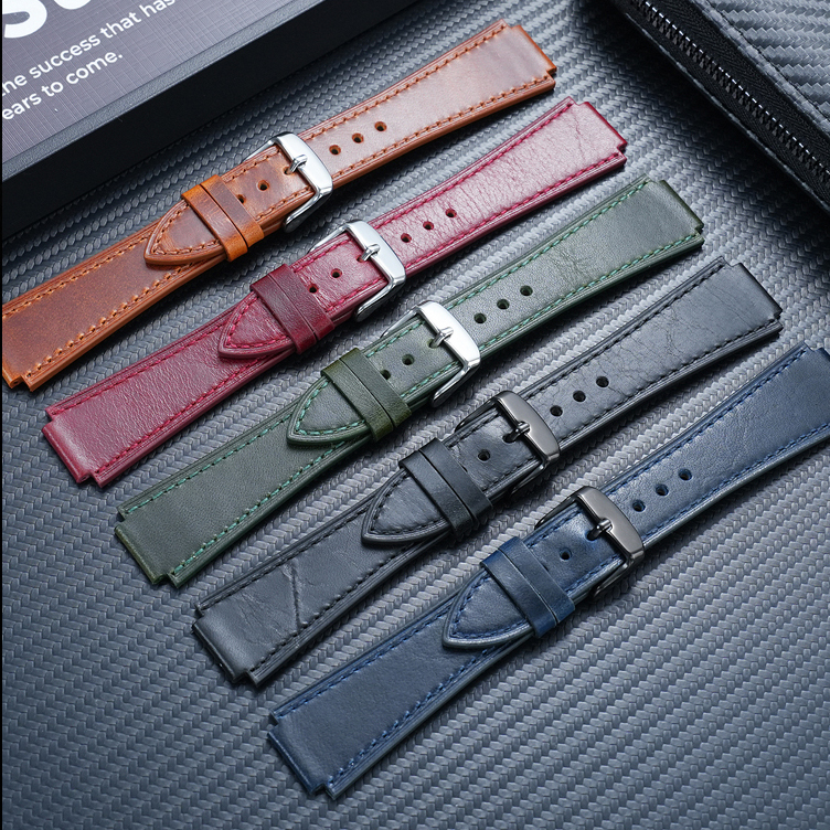 Replacement Convex Vintage Leather Strap for Casio DW5600/GW5000/GWM5610