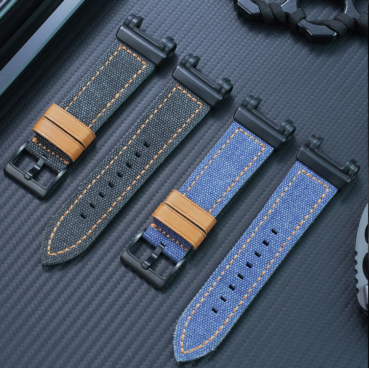 Replacement Canvas/Nylon Strap for Casio GPW-1000 Gravitymaster