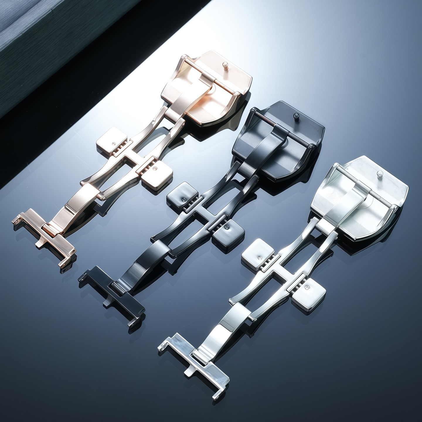 Replacement Stainless Steel Deployant Clasp for Franck Muller V45/V41
