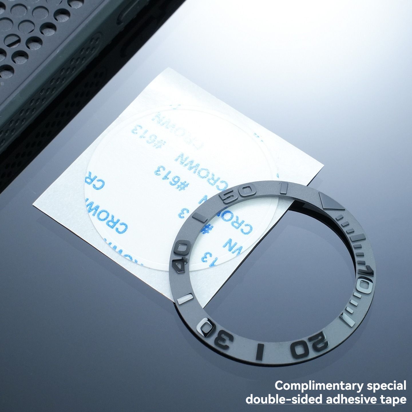Replacement Ceramic Bezel Insert for Casio MDV-106/MDV-107