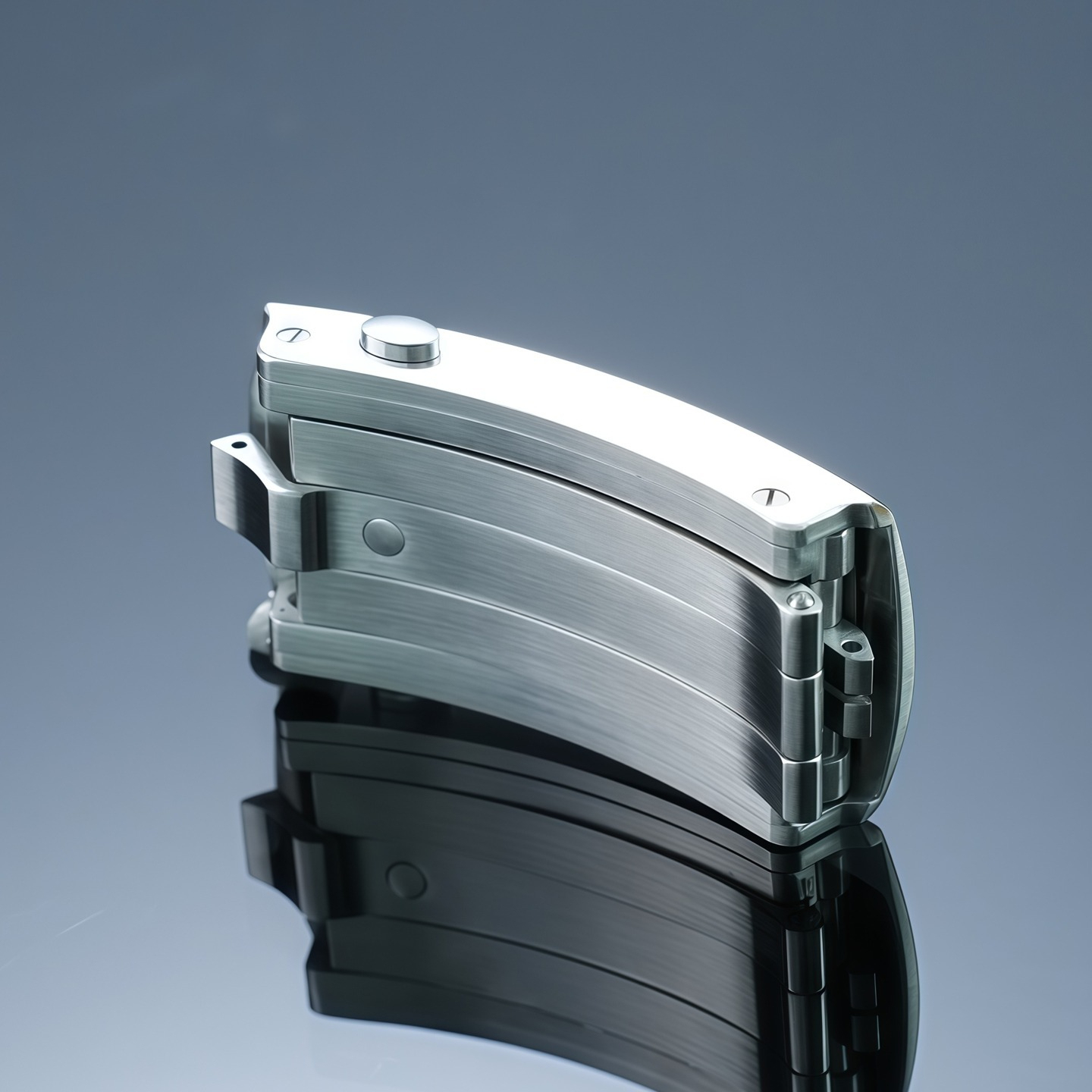 Replacement Stainless Steel Deployant Clasp for Omega Seamaster 300