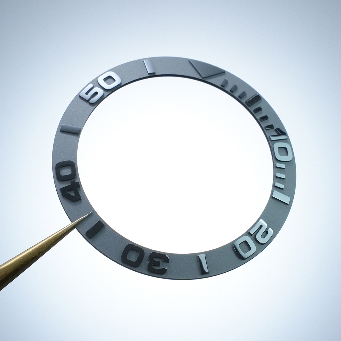 Replacement Ceramic Bezel Insert for Casio MDV-106/MDV-107