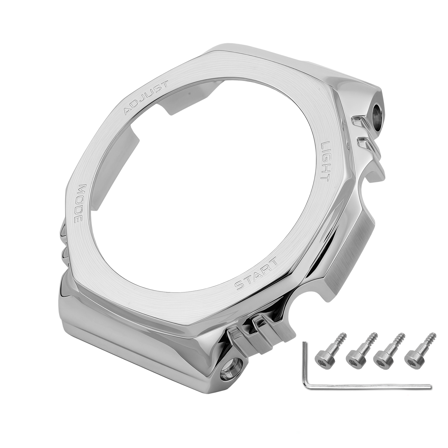 Replacement Stainless Steel Mod Kit for Casio GM-2100