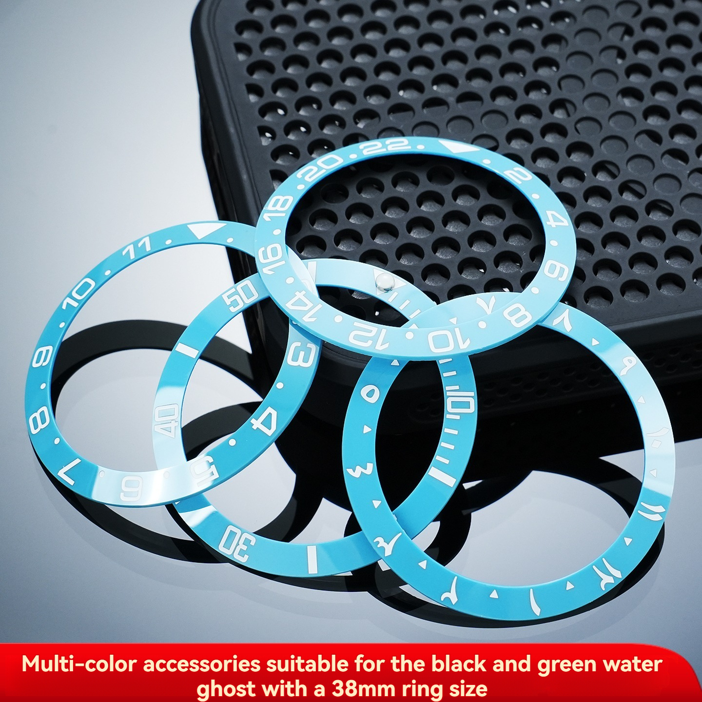 38mm Tiffany Blue Ceramic Bezel Insert for Submariner/GMT
