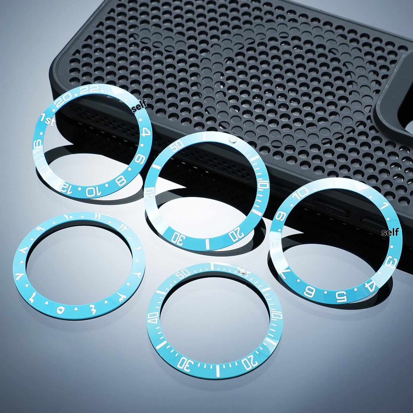 38mm Tiffany Blue Ceramic Bezel Insert for Submariner/GMT