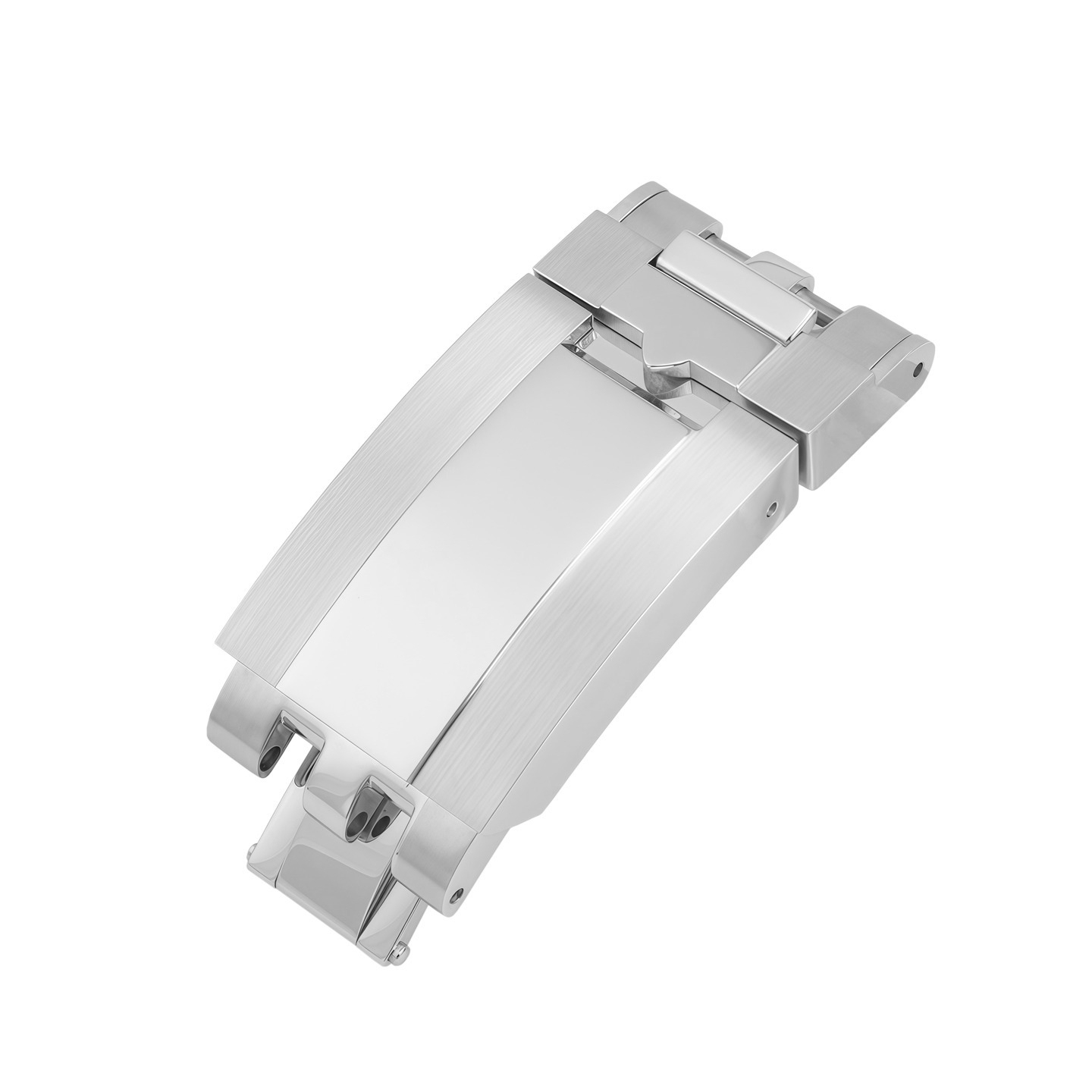 Replacement 18mm Steel Deployant Clasp for Tudor Black Bay 1958 – T-Fit Micro-Adjust Folding Buckle.
