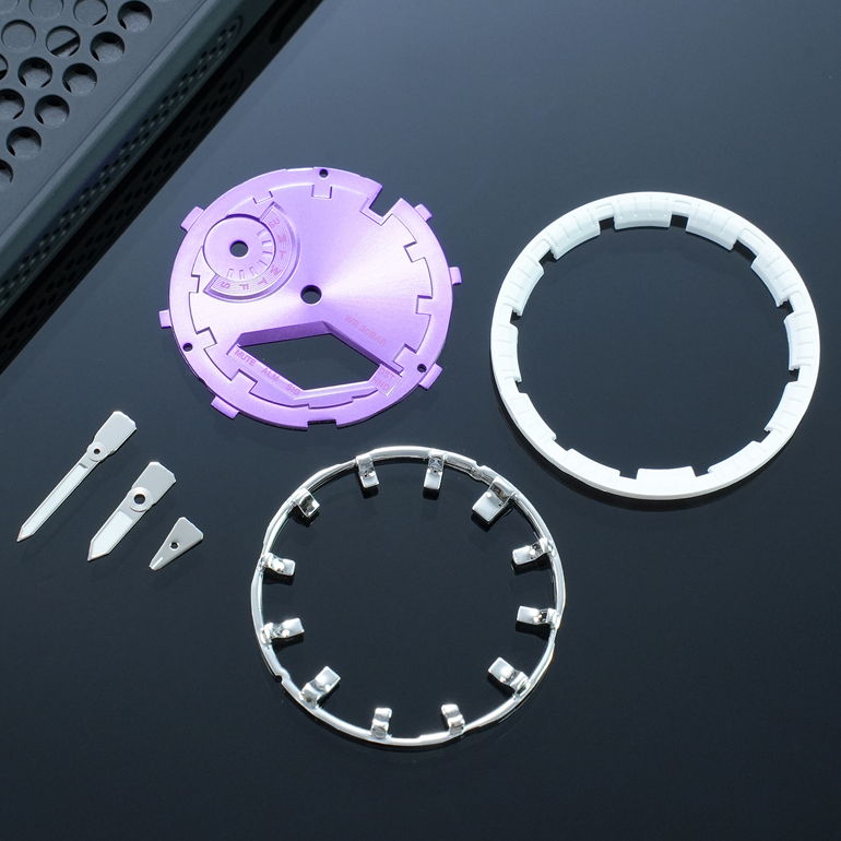Replacement Dial Mod Kit for Casio GA-2100/GA-2110 – Metal Chapter Ring & Index Ring Set