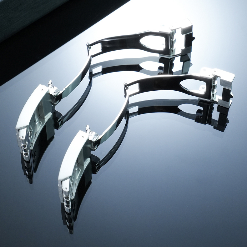 Replacement 18mm Steel Deployant Clasp for Tudor Black Bay 1958 – T-Fit Micro-Adjust Folding Buckle.