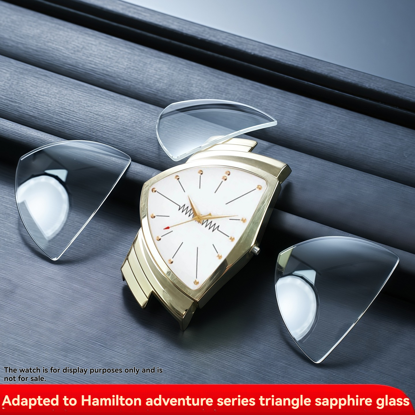 Replacement Sapphire Crystal for Hamilton Ventura H24515551/H24515591/H24411232