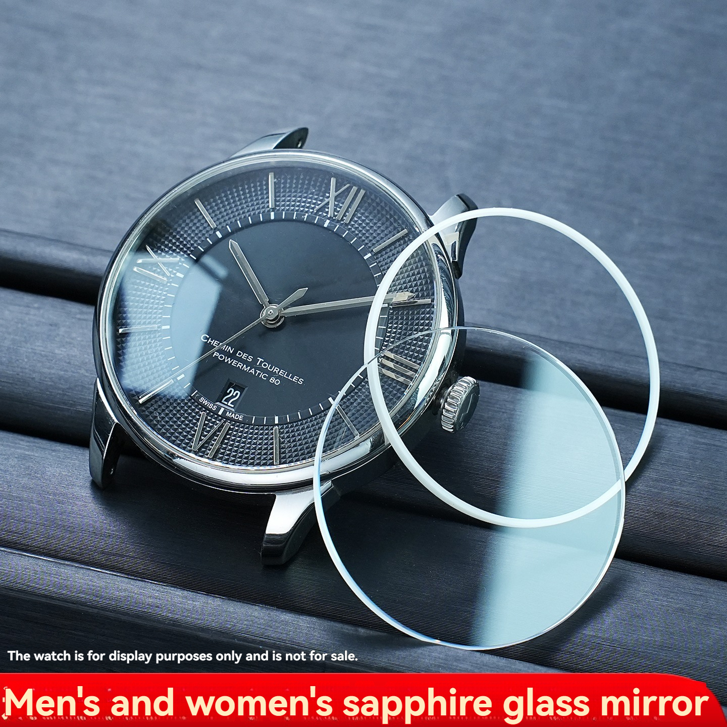 Replacement Sapphire Crystal Glass for Tissot T035/T063/T085/T099/T120