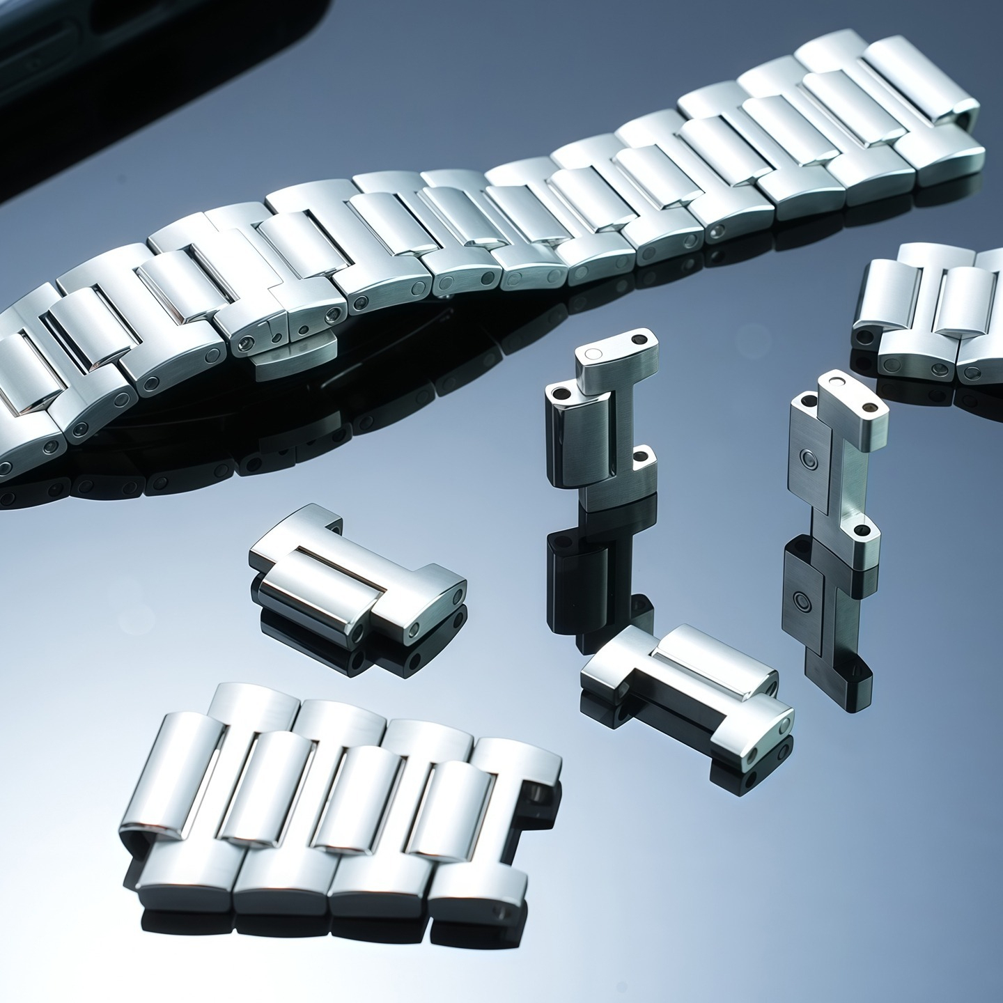 Stainless Steel Extra Bracelet Section for IWC IW328901
