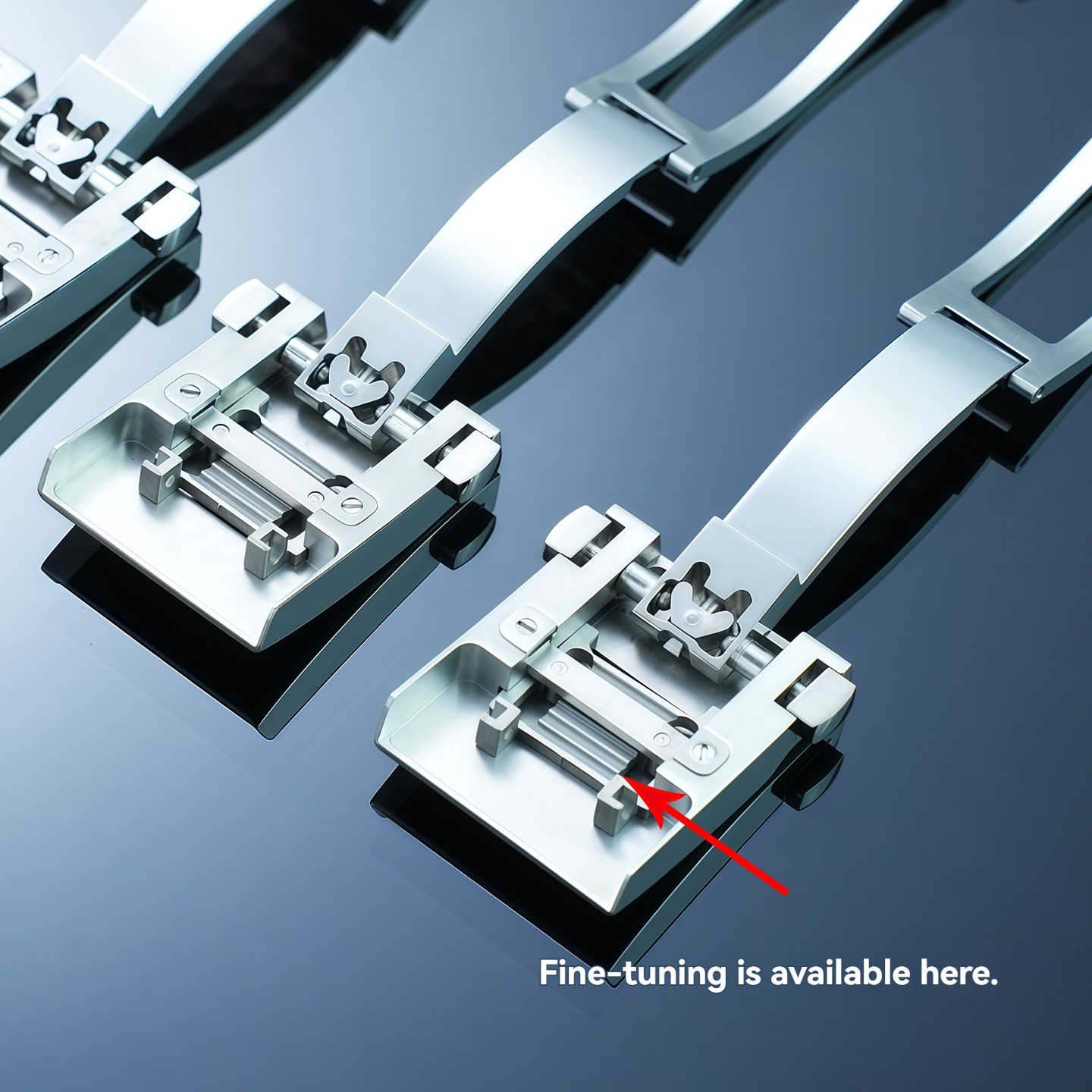 Replacement Steel Deployant Clasp for IWC Pilot Mark XVIII