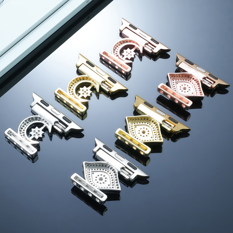 DIY Diamond Beaded Connector for Apple Watch 6/7/8/9/10