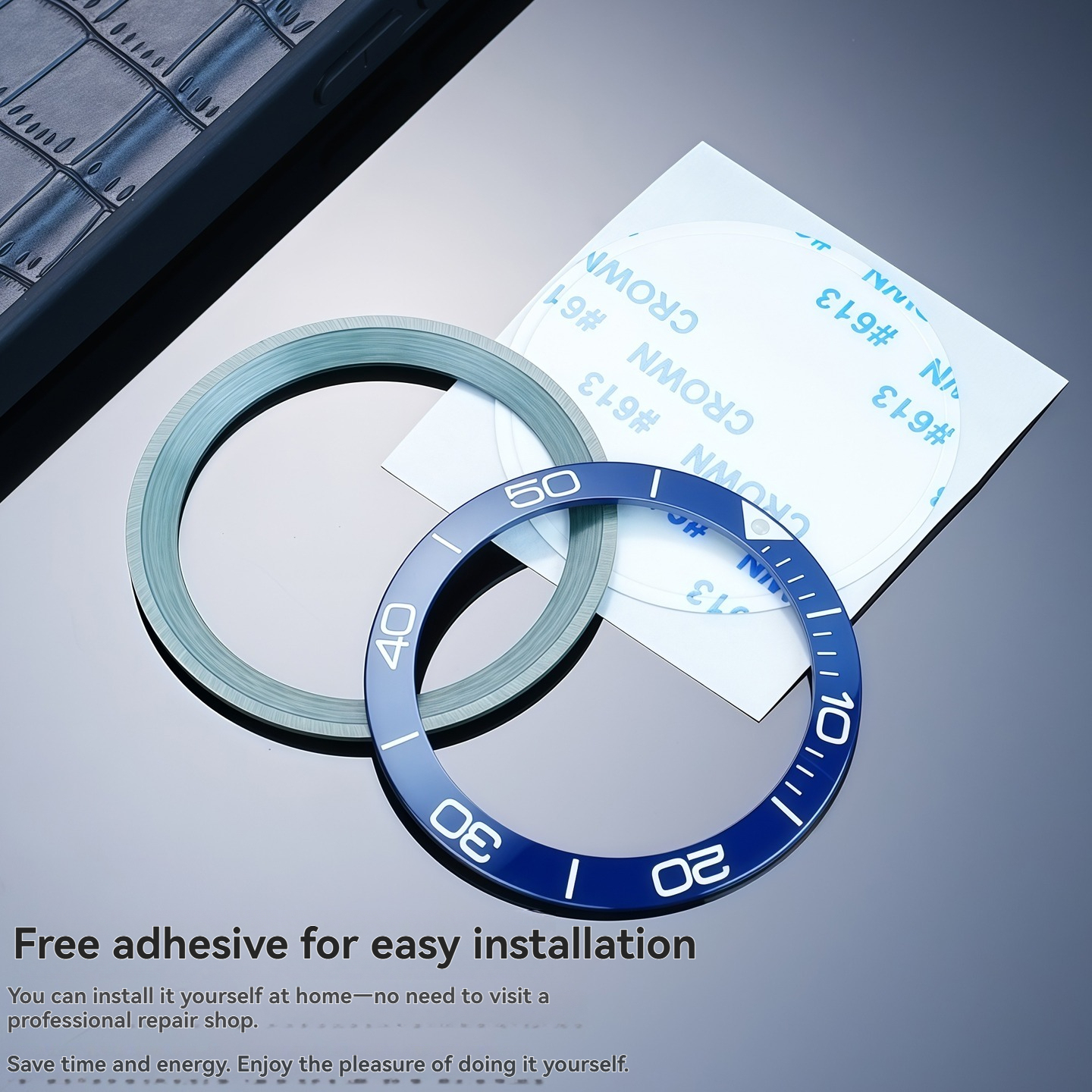 Replacement Ceramic Bezel Insert for Longines HydroConquest L3.781