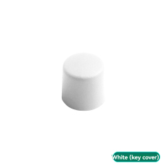 White (2pcs Button Covers)