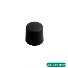 Black (2pcs Button Covers)