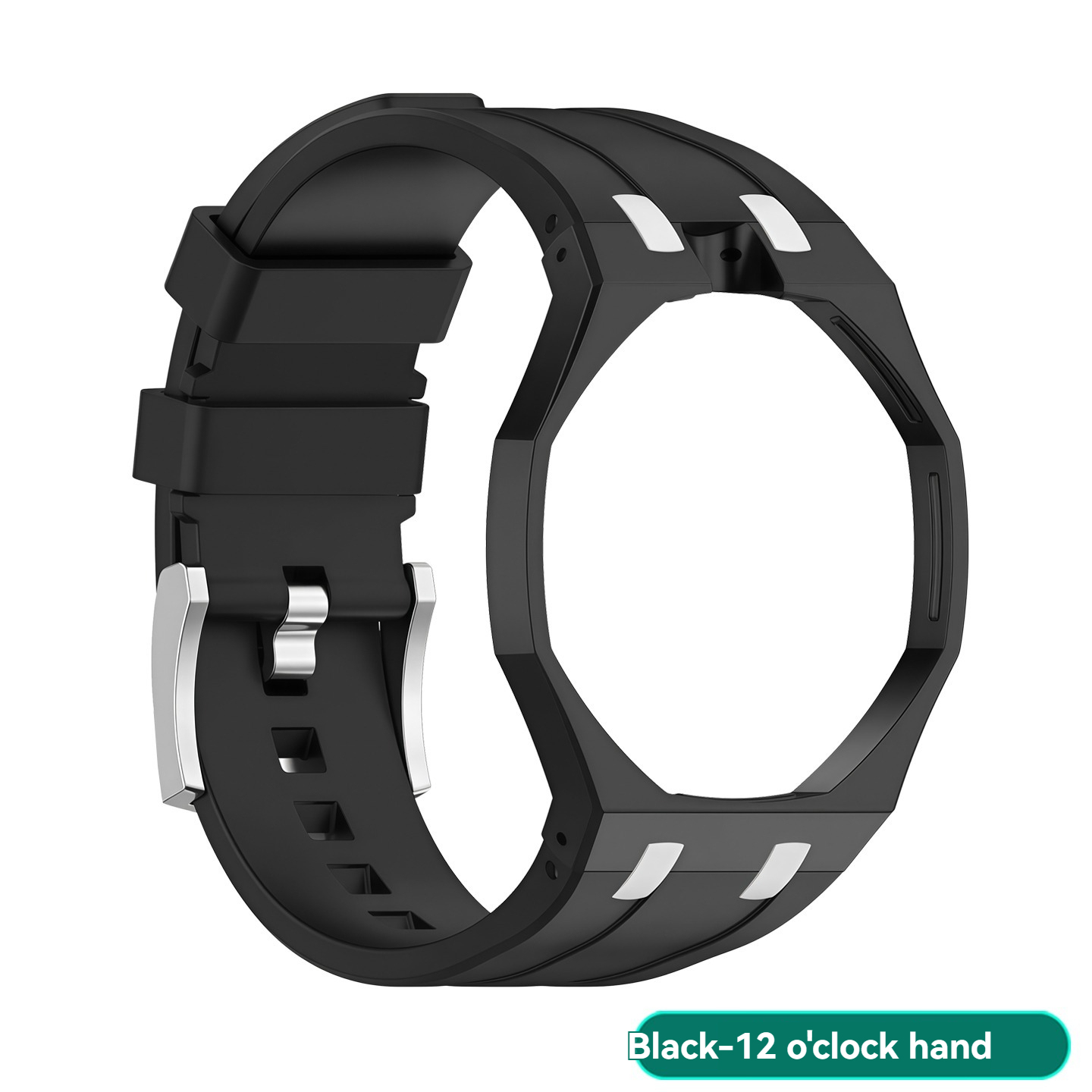 Replacement Silicone Case Strap for Swatch x AP Royal Pop