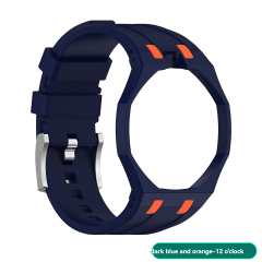 Dark Blue Orange - 12 O'clock Crown