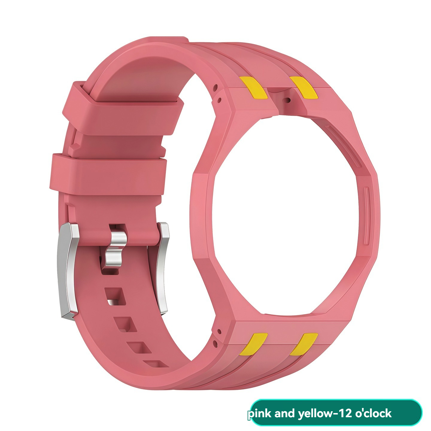 Replacement Silicone Case Strap for Swatch x AP Royal Pop
