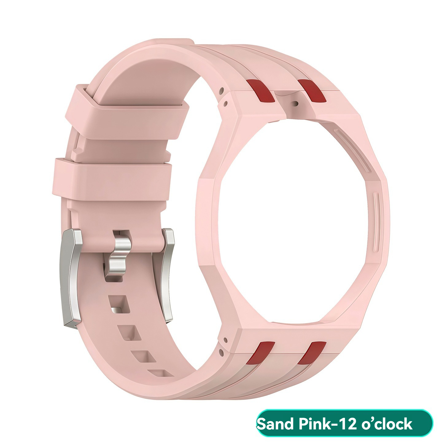 Replacement Silicone Case Strap for Swatch x AP Royal Pop
