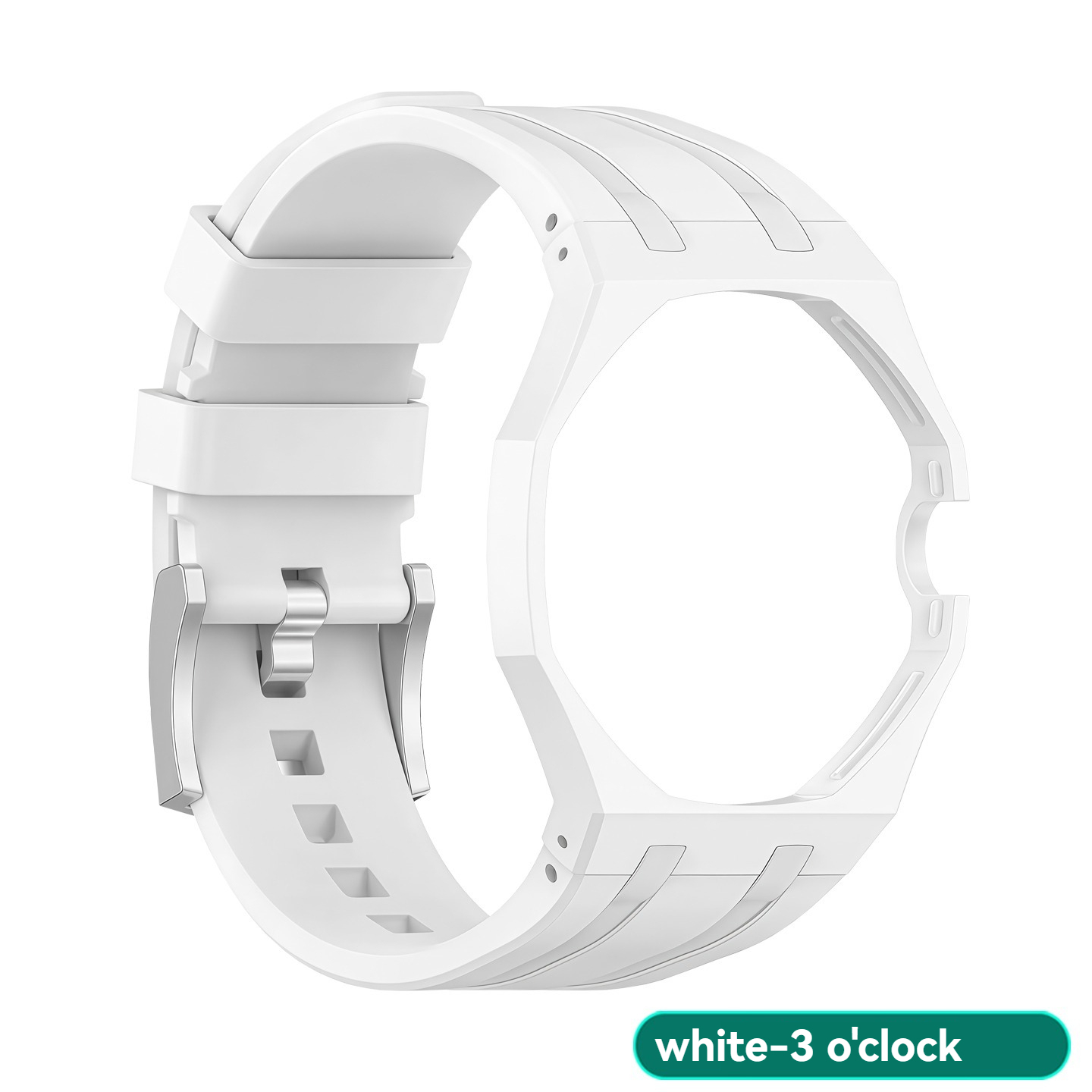 Replacement Silicone Case Strap for Swatch x AP Royal Pop
