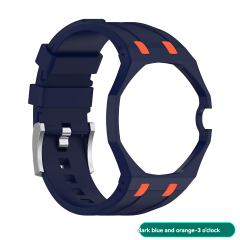 Dark Blue Orange - 3 O'clock Crown