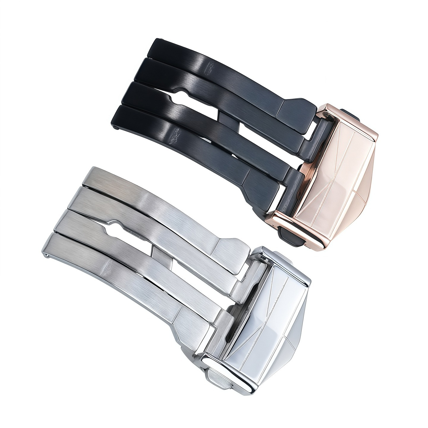 Replacement Stainless Steel Deployant Clasp for Hublot