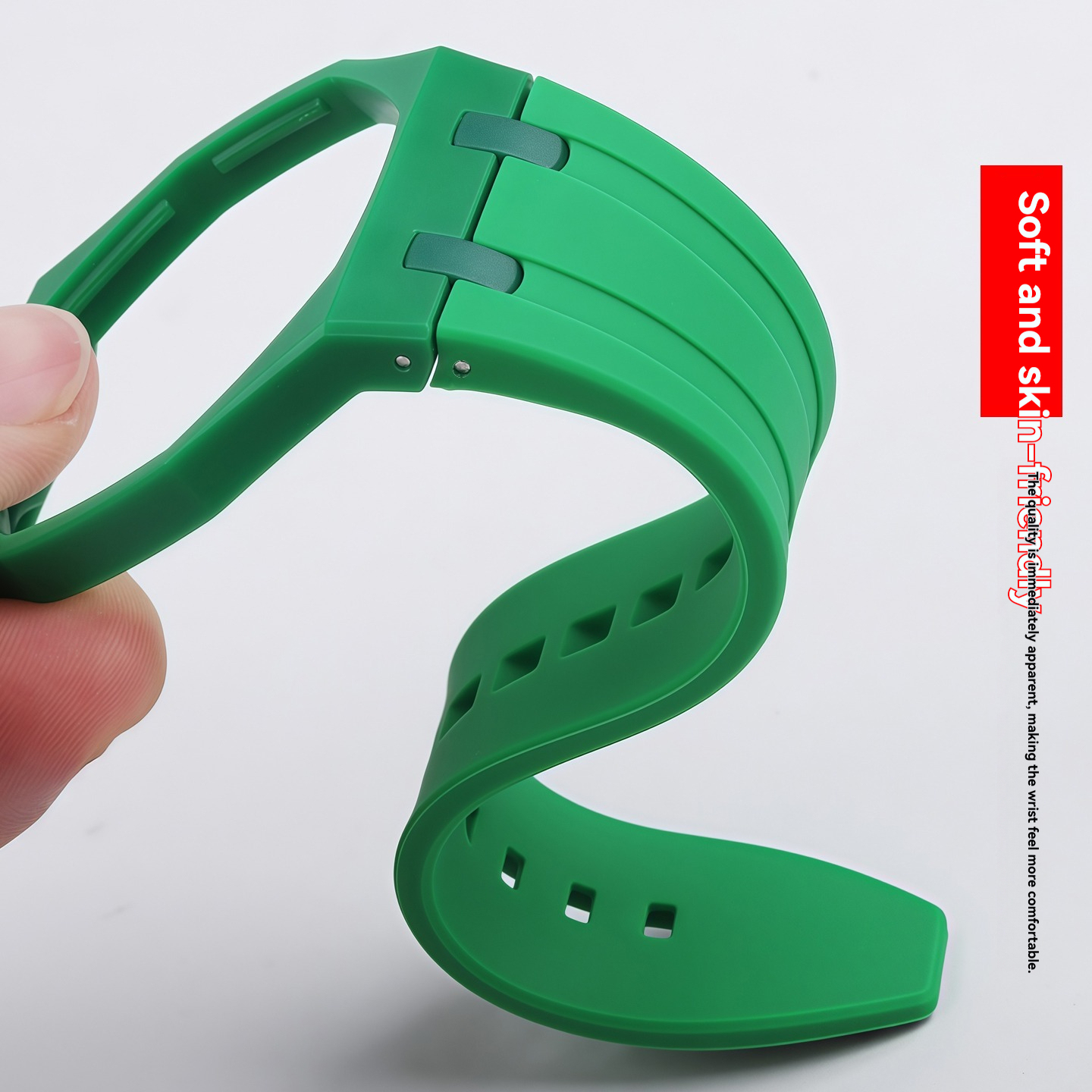 Replacement Silicone Case Strap for Swatch x AP Royal Pop