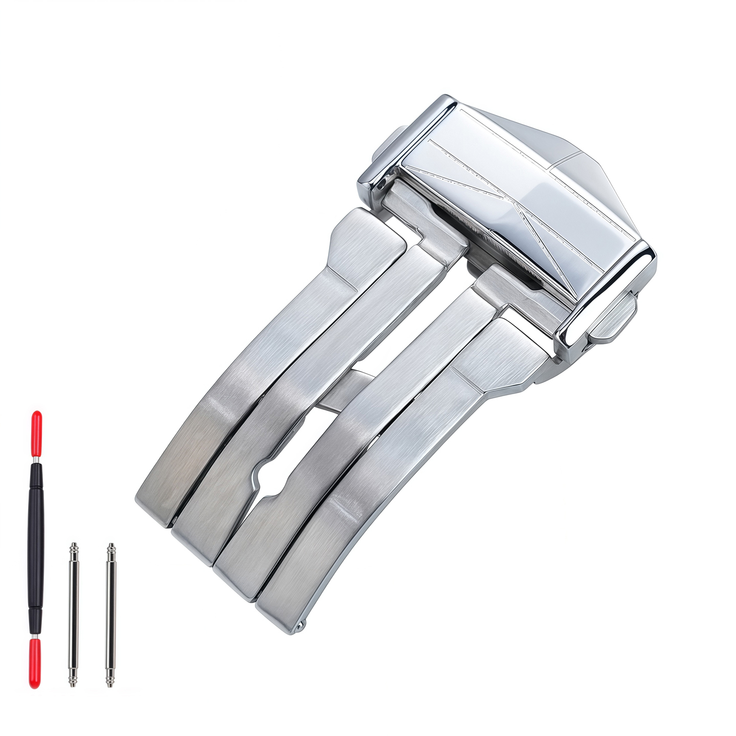 Replacement Stainless Steel Deployant Clasp for Hublot