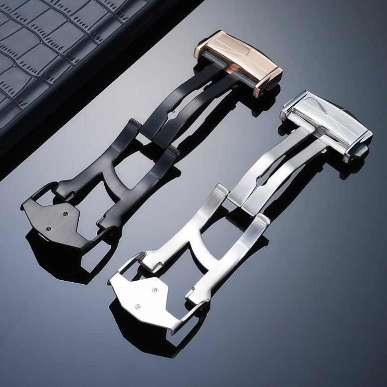 Replacement Stainless Steel Deployant Clasp for Hublot