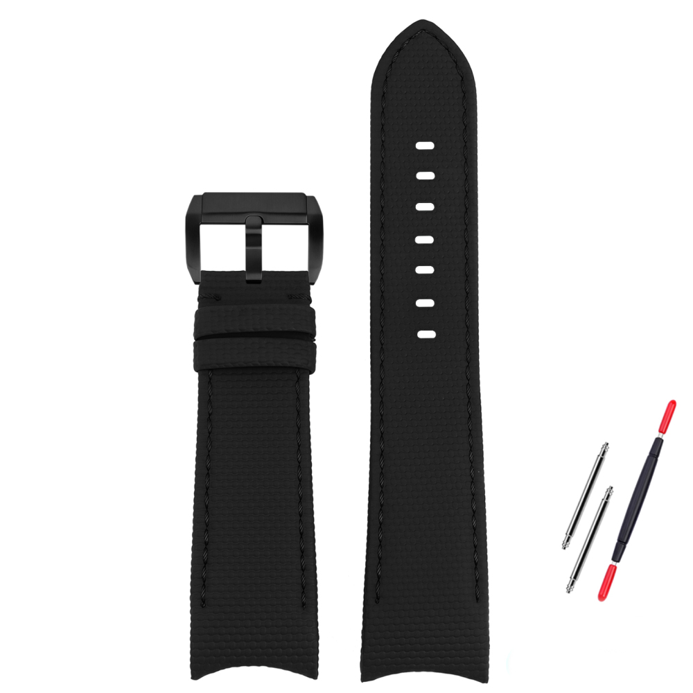 Replacement FKM Rubber Strap for Blancpain Fifty Fathoms 5000 – 23mm