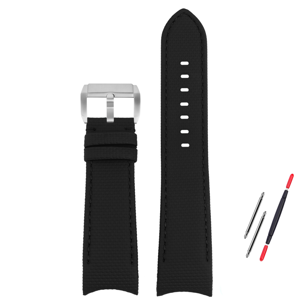 Replacement FKM Rubber Strap for Blancpain Fifty Fathoms 5000 – 23mm
