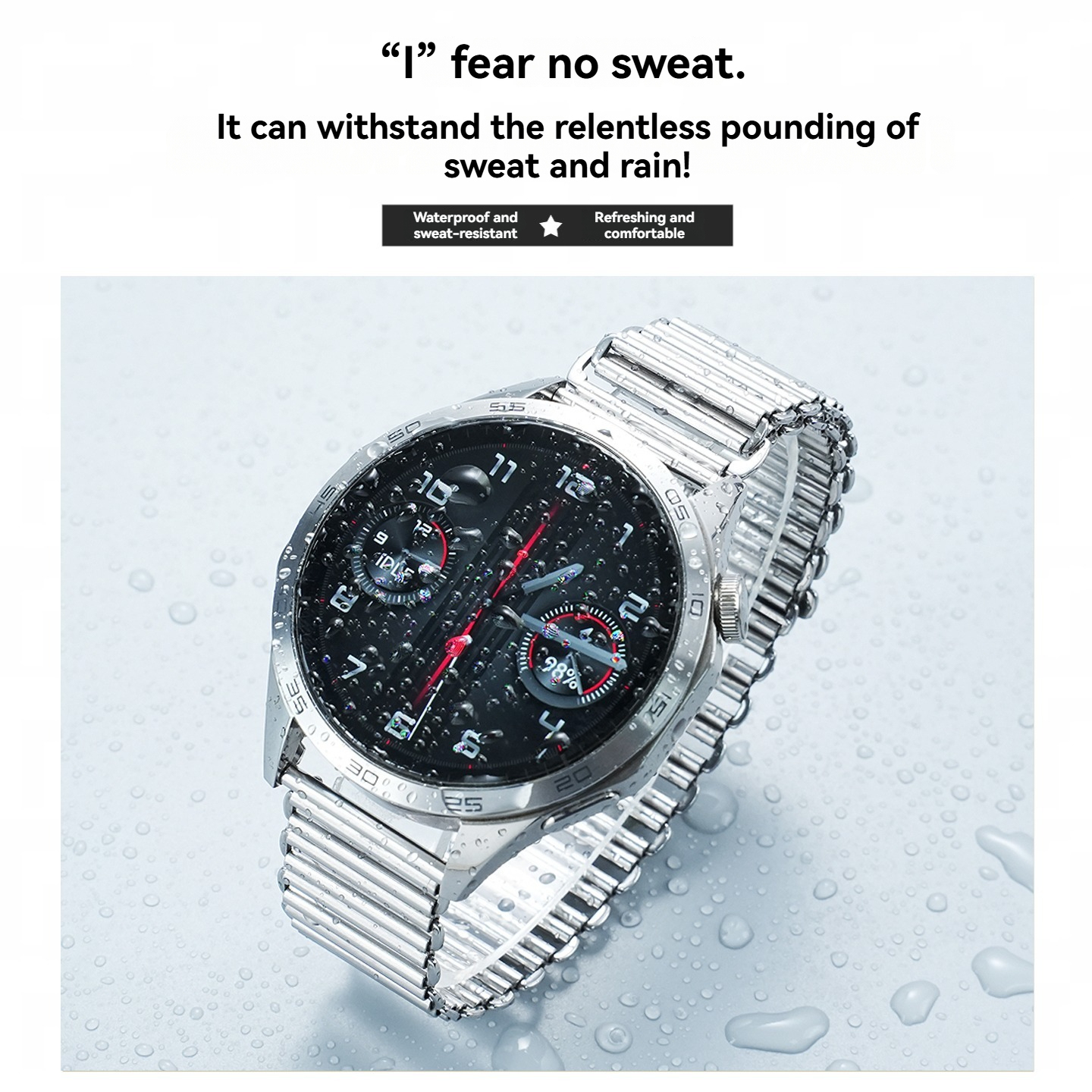 Replacement Stainless Steel Band for Huawei GT6/GT5/GT4
