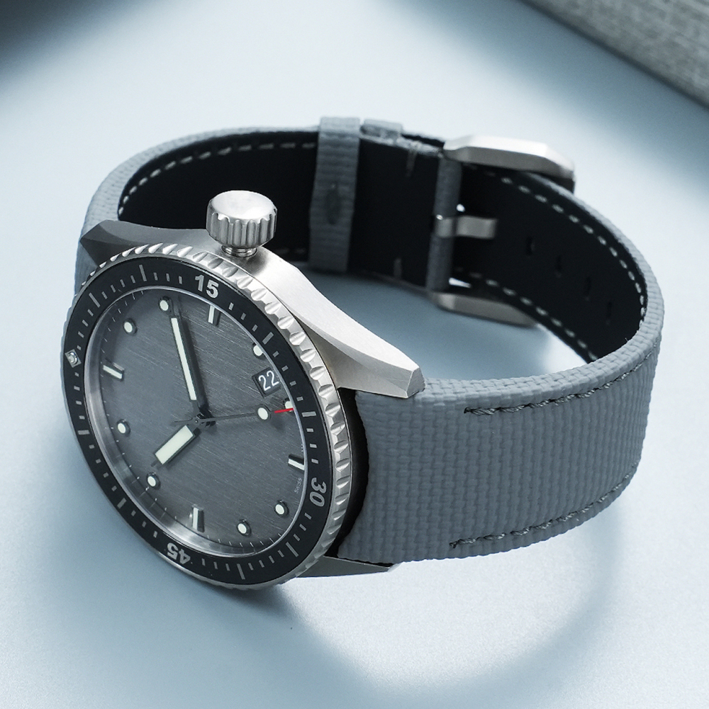 Replacement FKM Rubber Strap for Blancpain Fifty Fathoms 5000 – 23mm
