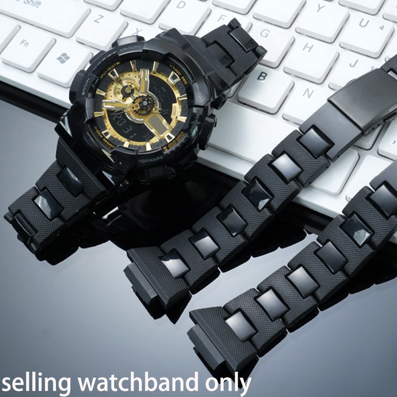 Replacement 16mm Lightweight Resin Strap for Casio GA-110/GA-100/GA-700