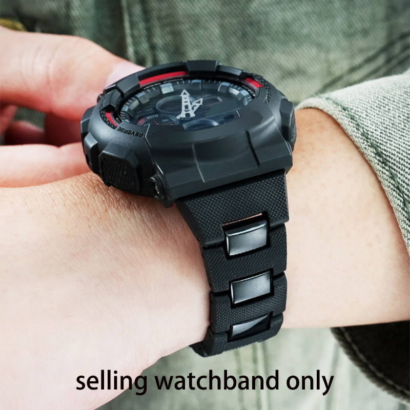 Replacement 16mm Lightweight Resin Strap for Casio GA-110/GA-100/GA-700