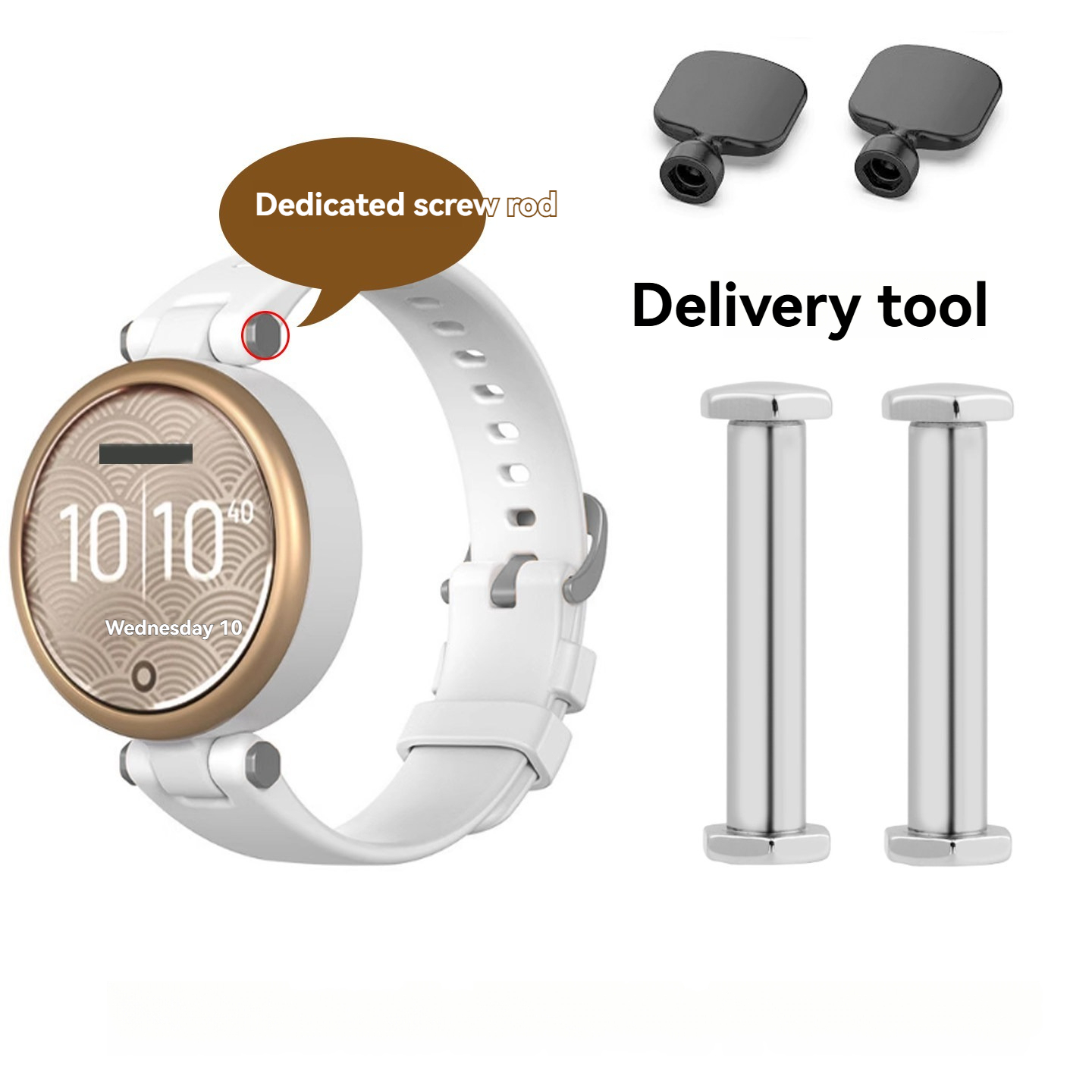 Replacement Screw Bar for Garmin Lily